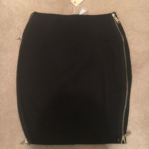 Black Diesel Pencil Skirt